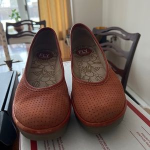 Fly London Wedge Slip On Shoes